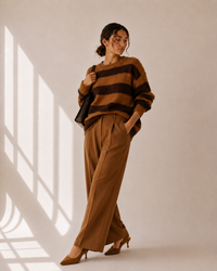 Brown stripes