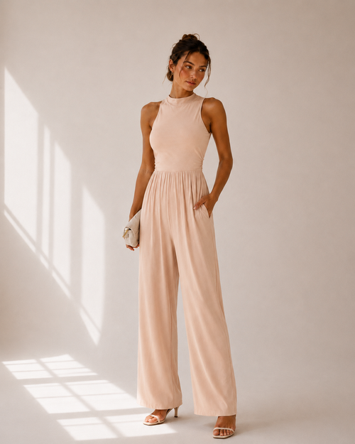 élise Wide-Leg Jumpsuit