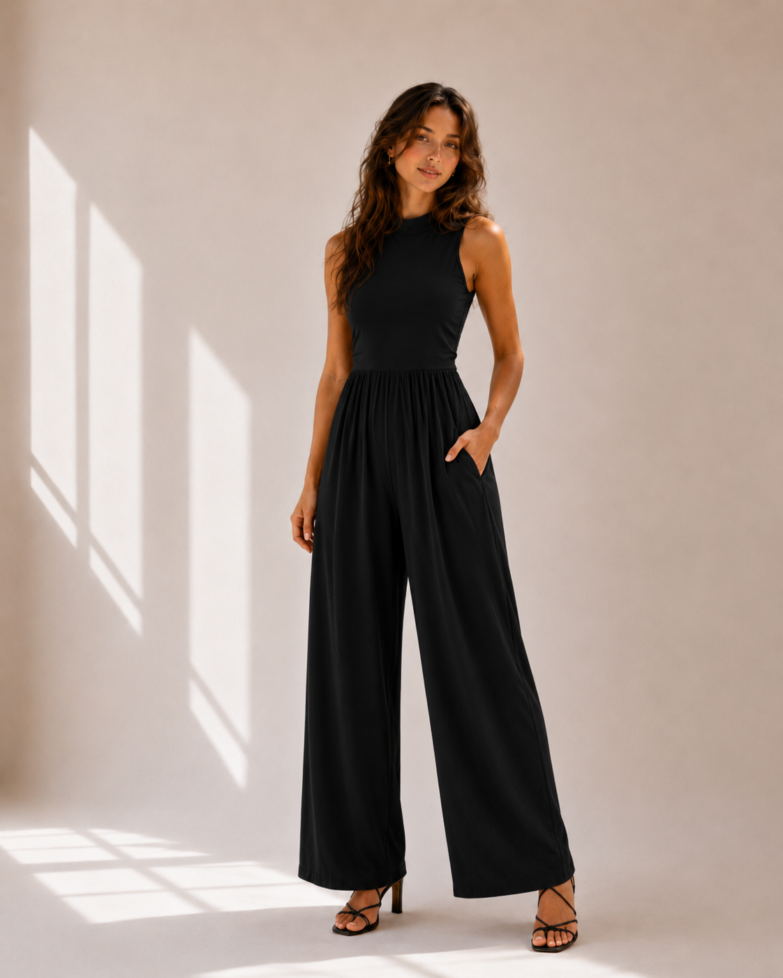 élise Wide-Leg Jumpsuit