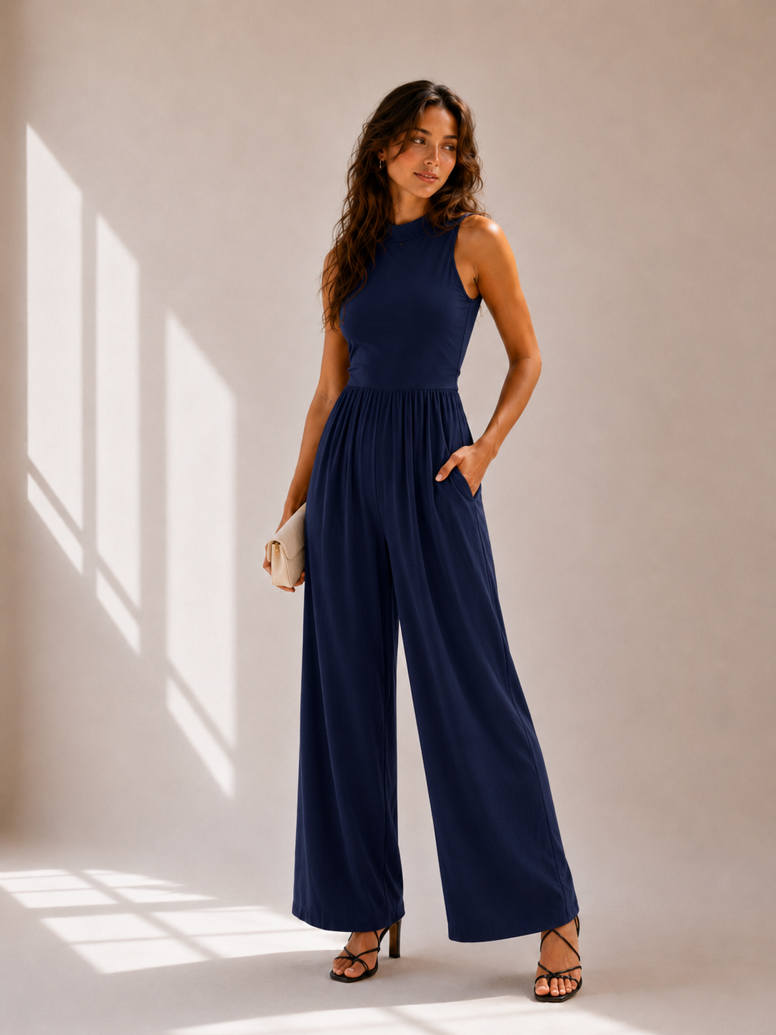 élise Wide-Leg Jumpsuit